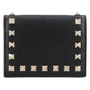 Valentino Small Rockstud Calfskin Wallet - NWT